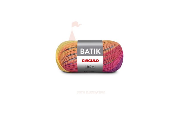 FIO BATIK CIRCULO 100G SEREIA