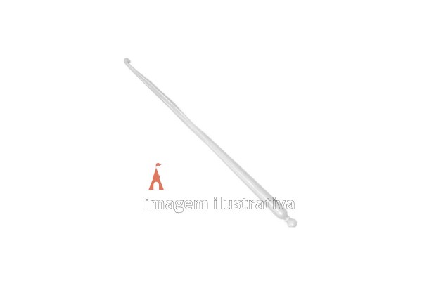 AGULHA CROCHE PLASTICO CIRCULO 5MM
