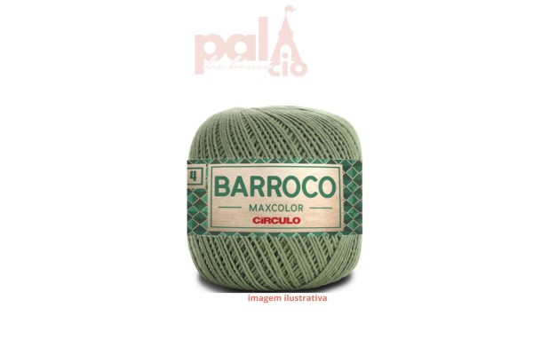 BARBANTE BARROCO MAXCOLOR N4 200G MILITAR