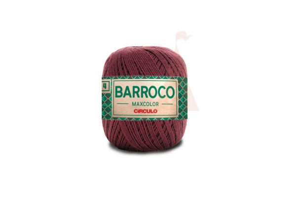 BARBANTE BARROCO MAXCOLOR N4 200G TABACO CIRCULO