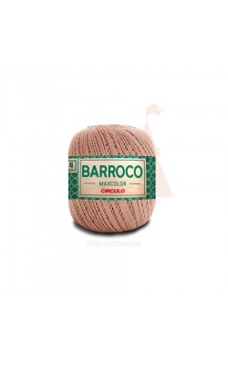 BARBANTE BARROCO MAXCOLOR N4 200G CAQUI CIRCULO