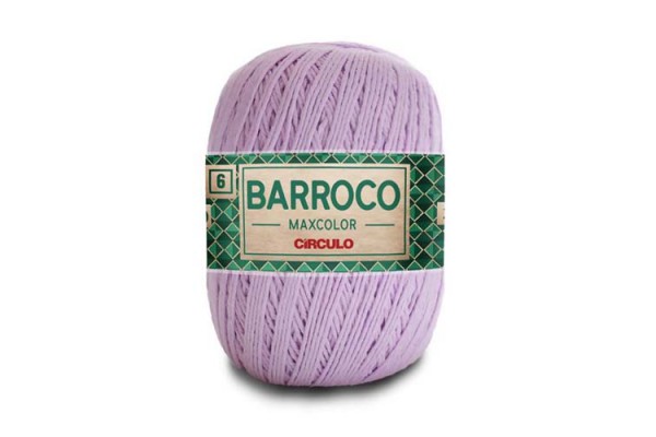 BARBANTE BARROCO MAXICOLOR CIRCULO 452M LILAS CANDY