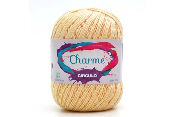 LINHA CIRCULO CHARME 150G AMARELO CANDY LINHA CIRCULO CHARME 150G AMARELO CANDY