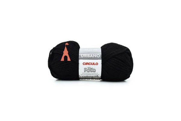 LA URBANO CIRCULO 100G PRETO