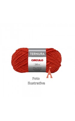 FIO TERNURA CIRCULO 100G VERMELHO