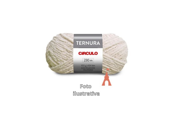FIO TERNURA CIRCULO 100G BEGE