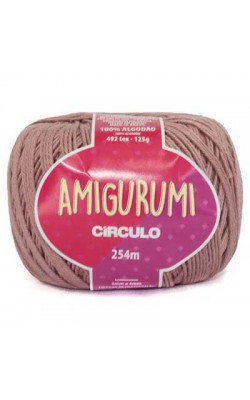 FIO AMIGURUMI CIRCULO 254M CAMAFEU