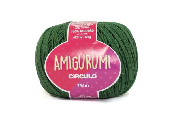 FIO AMIGURUMI CIRCULO 254M MUSGO FIO AMIGURUMI CIRCULO 254M MUSGO
