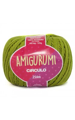 FIO AMIGURUMI CIRCULO 254M PISTACHE