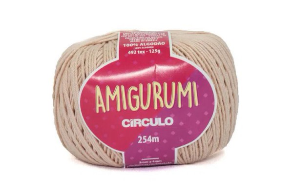 FIO AMIGURUMI CIRCULO 254M CHANTILLY