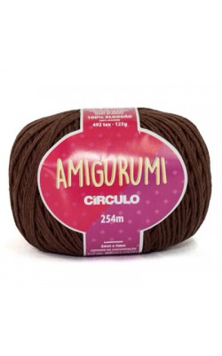 FIO AMIGURUMI CIRCULO 254M BRIGADEIRO