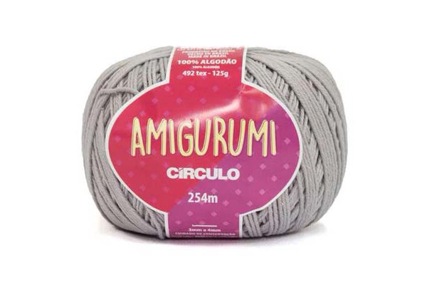 FIO AMIGURUMI CIRCULO 254M PEDREIRA