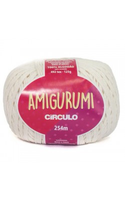 FIO AMIGURUMI CIRCULO 254M OFF WHITE