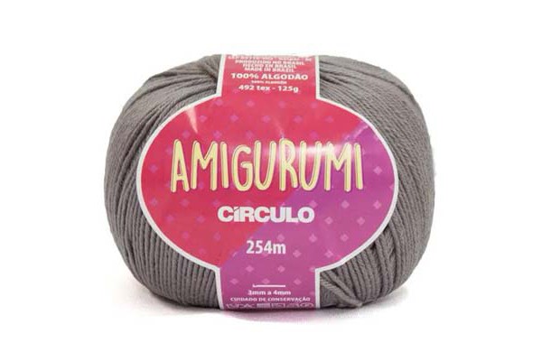 FIO AMIGURUMI CIRCULO 254M ACO