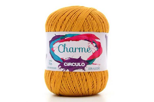 LINHA CIRCULO CHARME 150G MOSTARDA