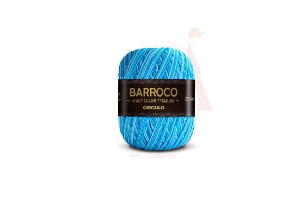 BARBANTE BARROCO MULTI PREMIUM CIRCULO 200G CASCATA