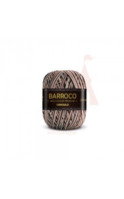 BARBANTE BARROCO MULTI PREMIUM CIRCULO 200G CAFE