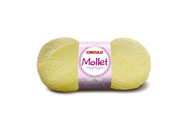 LA MOLLET CIRCULO 100G AMARELO CANDY