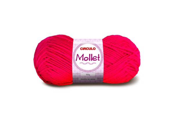 LA MOLLET CIRCULO 100G MAGENTA