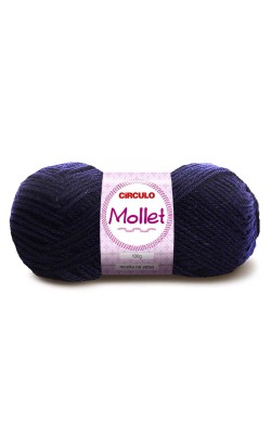 LA MOLLET CIRCULO 100G AZUL MARINHO 