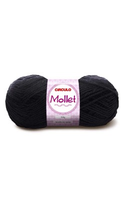 LA MOLLET CIRCULO 100G PRETO