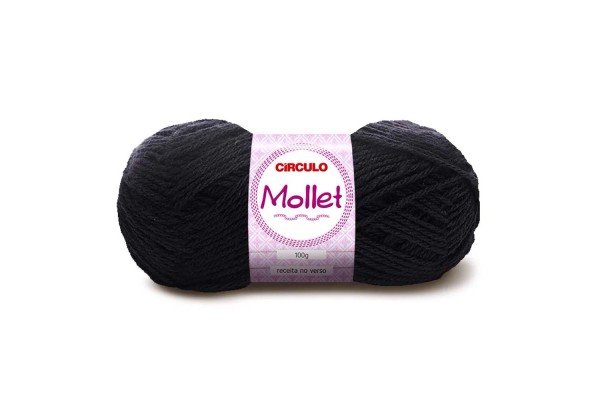 LA MOLLET CIRCULO 100G PRETO