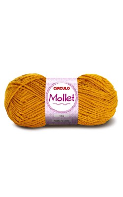 LA MOLLET CIRCULO 100G MOSTARDA