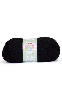 FIO MAIS BEBE 100G CIRCULO PRETO