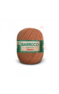 BARBANTE BARROCO MAXCOLOR N6 CIRCULO 400G BRONZE