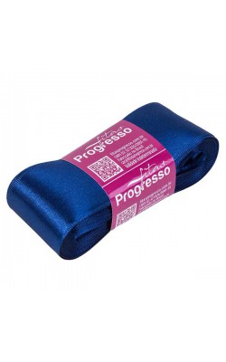 FITA DE CETIM PROGRESSO 38MM COM 10MTS AZUL MARINHO
