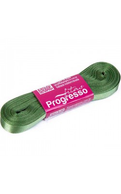 FITA DE CETIM PROGRESSO 10MM COM 10MTS VERDE MILITAR