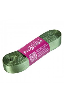 FITA DE CETIM PROGRESSO 15MM COM 10MTS VERDE MILITAR