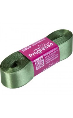 FITA DE CETIM PROGRESSO 22MM COM 10MT VERDE MILITAR