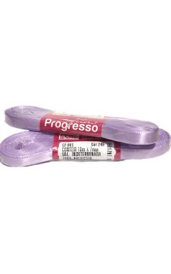 FITA DE CETIM PROGRESSO 7MM COM 10MTS LILAS