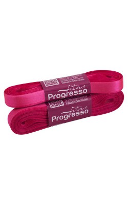 FITA DE CETIM PROGRESSO 10MM COM 10MTS ROSA CITRICO