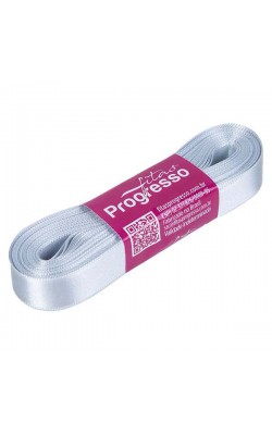 FITA DE CETIM PROGRESSO 15MM COM 10MTS PRATA