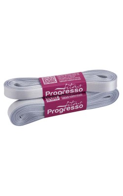 FITA DE CETIM PROGRESSO 10MM COM 10MTS PRATA