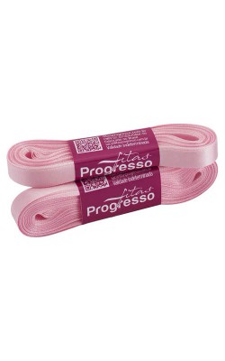 FITA DE CETIM PROGRESSO 15MM COM 10MTS ROSA BEBE