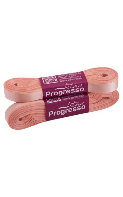 FITA DE CETIM PROGRESSO 10MM COM 10MTS SALMON