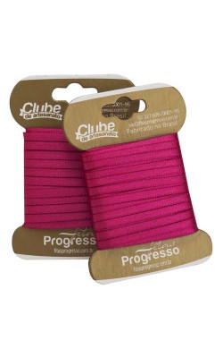 FITA DE CETIM PROGRESSO 000 COM 10 MTS PINK