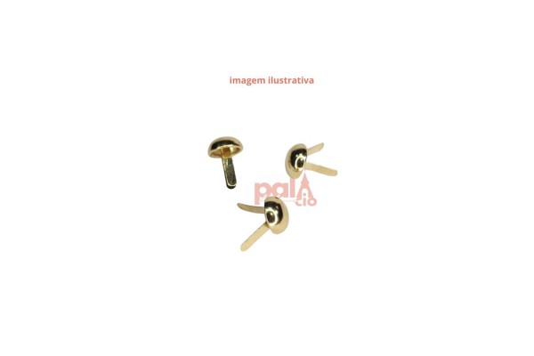 PE P/ BOLSA DOURADA C/ 10PC 10X14MM