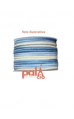 CORDAO MULTICOLOR AZUL 3MM 50M