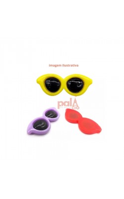OCULOS P/ AMIGURUMI SORTIDOS C/ 5PC