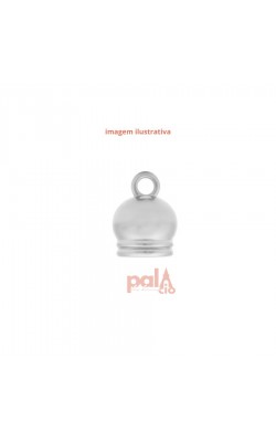 TERMINAL PRATA 18X12MM C/ 10PC