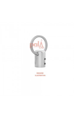 PORTA ALCA C/ ARGOLA PRATA 2PC