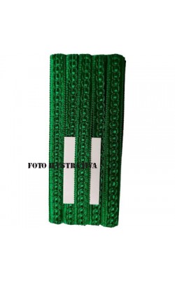 PASSAMANARIA SAO JOSE 13MM REF 7040 VERDE ESMERALDA COM 10M