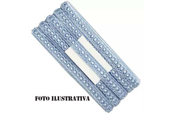 PASSAMANARIA SAO JOSE 13MM REF 7040 AZUL CELESTE COM 10M