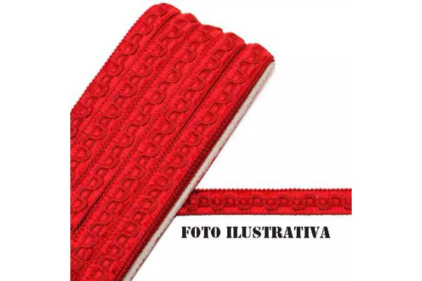 PASSAMANARIA 7060 SAO JOSE 13MM COM 10MT VERMELHO