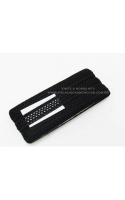 PASSAMANARIA LARG 20MM C/10MTS PRETO