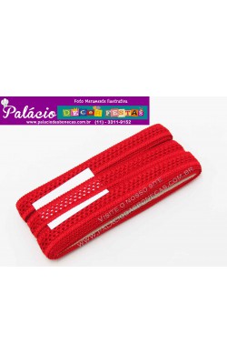 PASSAMANARIA SAO JOSE LARG 20MM COM 10MTS VERMELHO